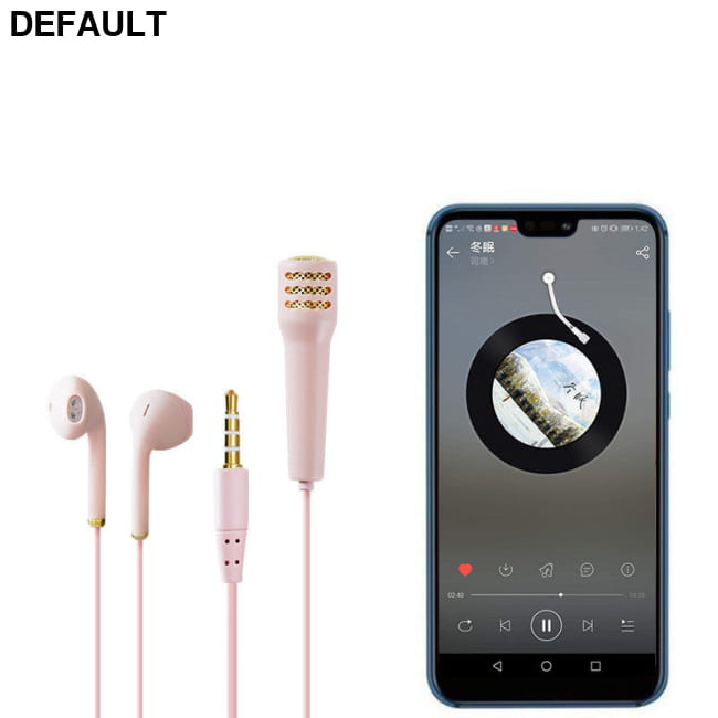 Wired mini earphone with microphone Earbuds In-Ear Headphones