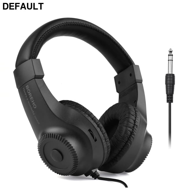 Wired Stereo Monitor Headphones Over-ear Headset with 50mm black Best Selling Products