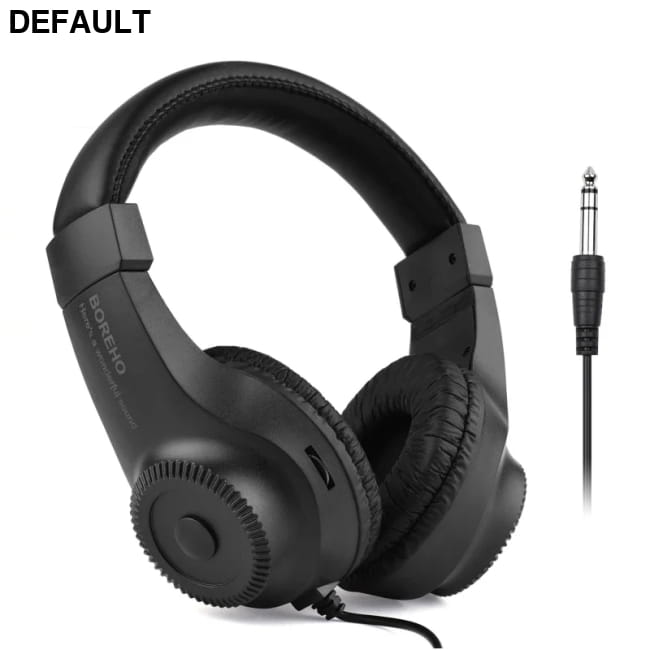 Wired Stereo Monitor Headphones Over-ear Headset with 50mm black Best Selling Products On-Ear