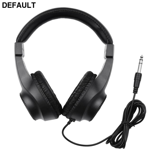 Wired Stereo Monitor Headphones Over-ear Headset with 50mm black Best Selling Products