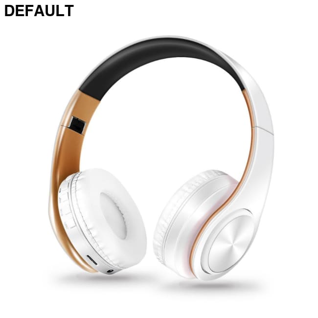 Wireless Bluetooth Headphones Foldable Stereo Headset Music Earphone with Microphone Support TF Card FM Radio AUX