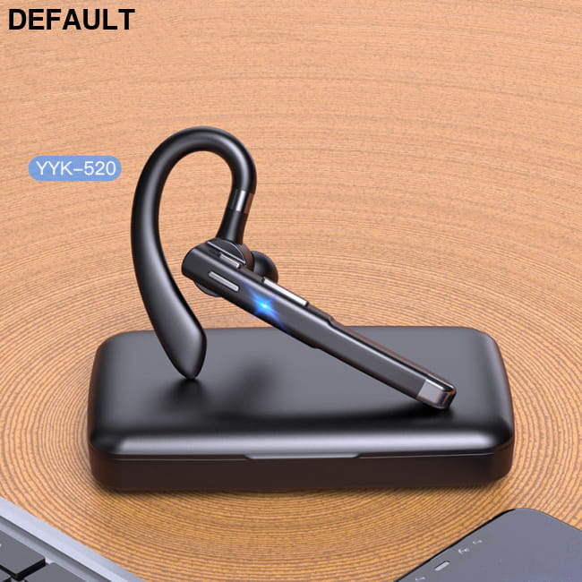 Wireless Bluetooth Headset Single Ear Business Hanging YYk520 Second Generation / Headphone + charging slot Mini