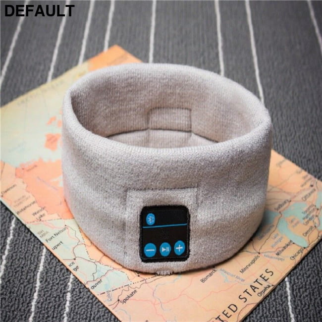 Wireless Bluetooth Stereo Headphones Running Earphone Sleep Gray Electronics