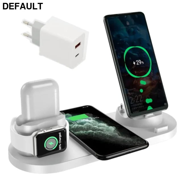 Wireless Charger 6 in 1 10w Qi Fast Stand Car Accessories Electronics