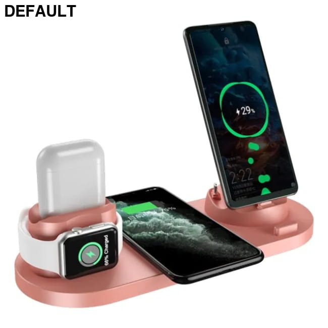 Wireless Charger 6 in 1 10w Qi Fast Stand Car Accessories Electronics