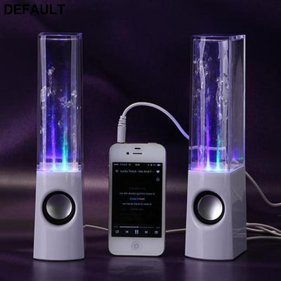Wireless Dancing Water Speaker LED Light Fountain Home Party Mini Bluetooth Speakers Electronics