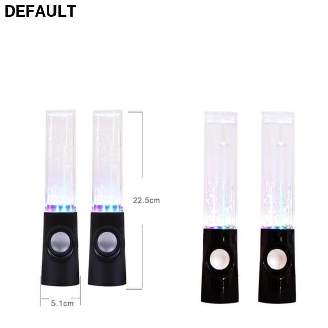 Wireless Dancing Water Speaker LED Light Fountain Mini Bluetooth Speakers Electronics