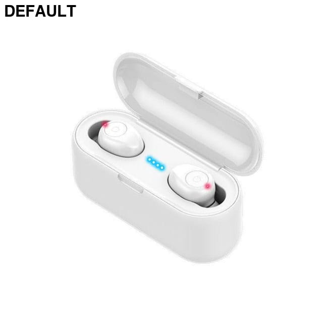 Wireless Earphone Bluetooth V5.0 F9 TWS Button-White Mini Earphones In-Ear Headphones