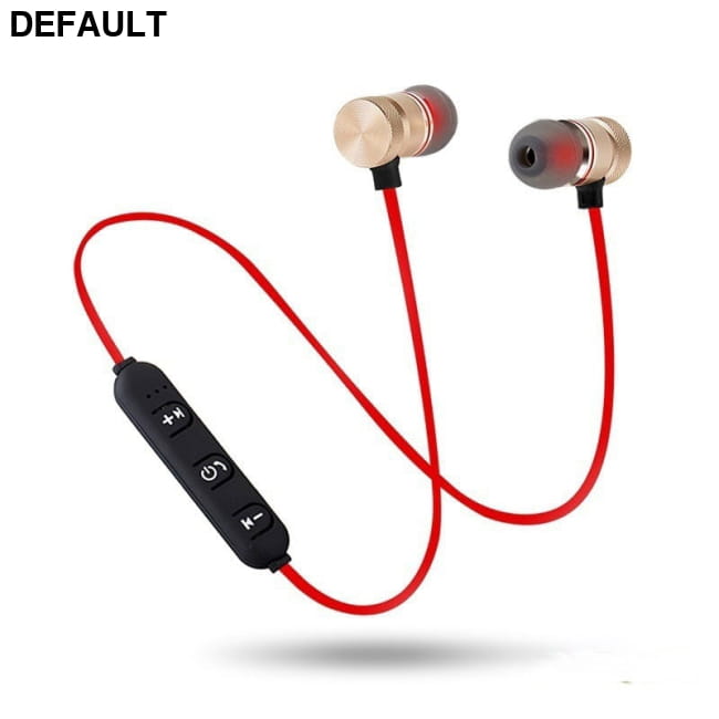 Wireless earphones Neckband Magnetic Sports 5.0 Bluetooth Red Headsets Headset In-Ear Headphones