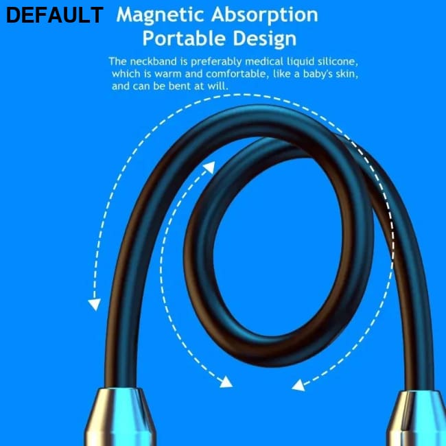 Wireless Headphones Bluetooth 5.0 Neckband Earphones Silicone Hifi 9D Stereo Sports Headset Halter Waterproof Magnetic