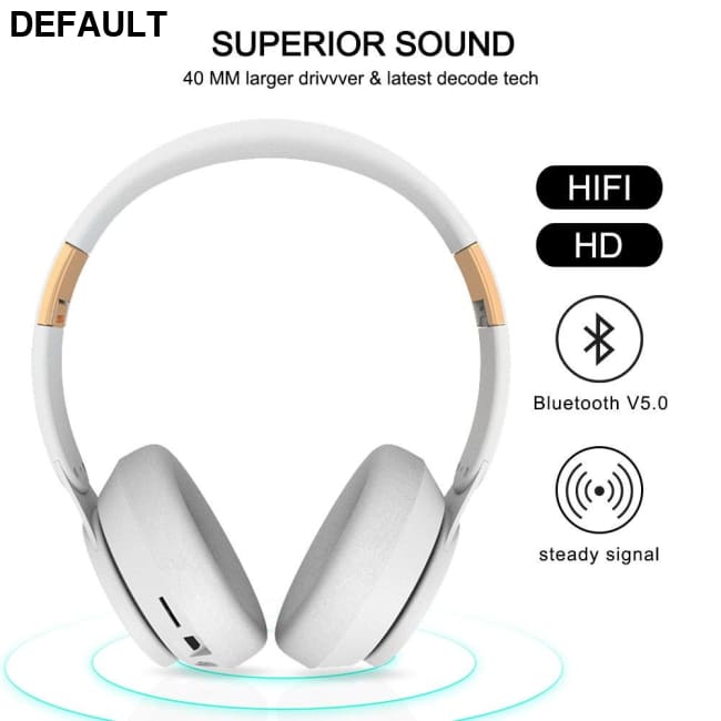 Wireless Headphones Bluetooth Headset Over-Ear