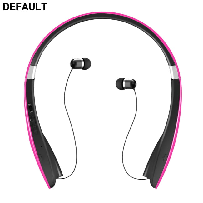 wireless neckband headphonessp Hot Pink / One size Headset Headphones & Headsets