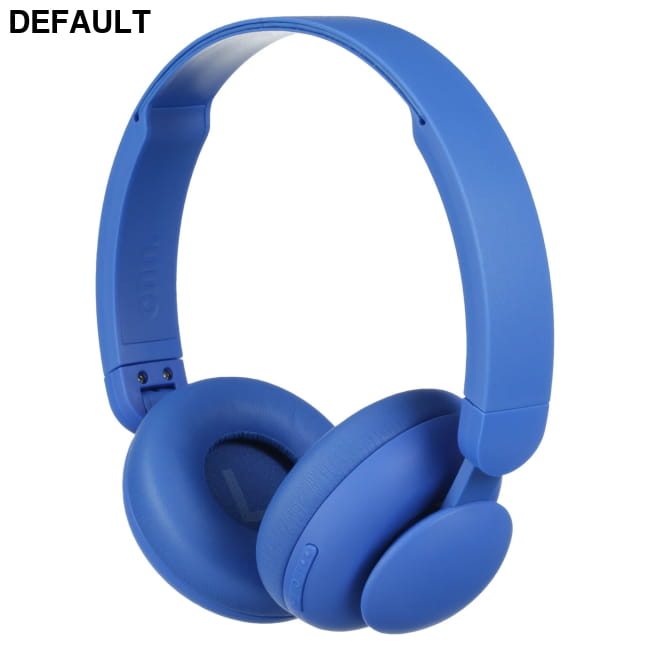 Wireless On-Ear Bluetooth Headphones with Mic and 24-Hour Blue / US Electronics