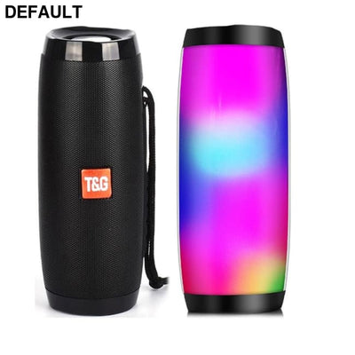 Wireless Speaker Bluetooth-compatible Microlab Portable Powerful High Outdoor Bass TF FM Radio with LED Light China