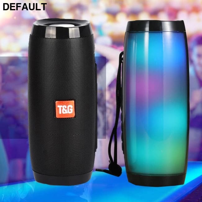 Wireless Speaker Bluetooth-compatible Microlab Portable Powerful High Outdoor Bass TF FM Radio with LED Light Mini