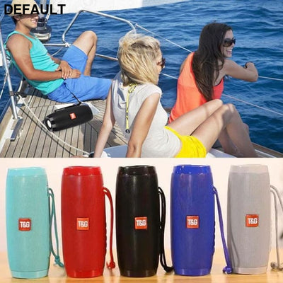 Wireless Speaker Bluetooth-compatible Microlab Portable Powerful High Outdoor Bass TF FM Radio with LED Light Mini