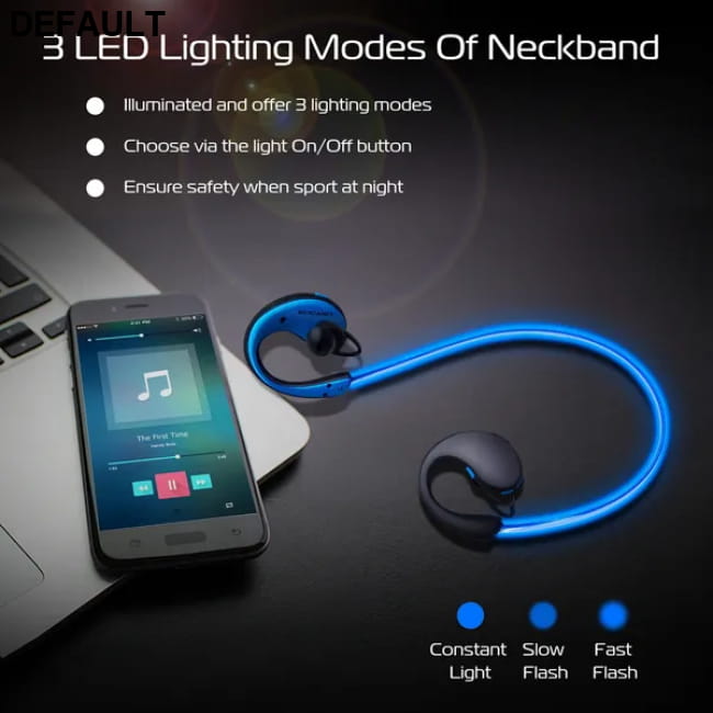 Wireless Sports Headsets V4.1 Neckband Earphones Headset In-Ear Headphones