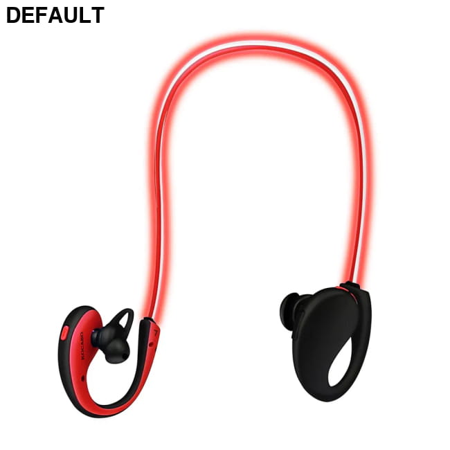 Wireless Sports Headsets V4.1 Neckband Earphones Red Headset In-Ear Headphones