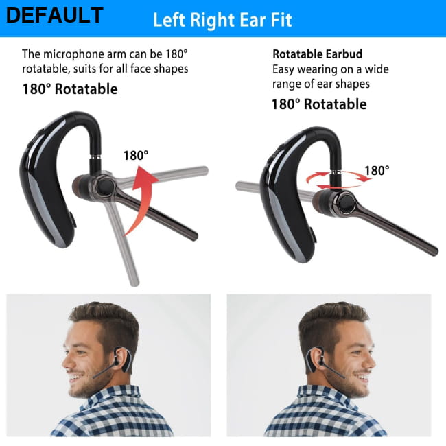 wireless v5.0 driving earbudss Black / US Mini Bluetooth Earphones Headphones & Headsets