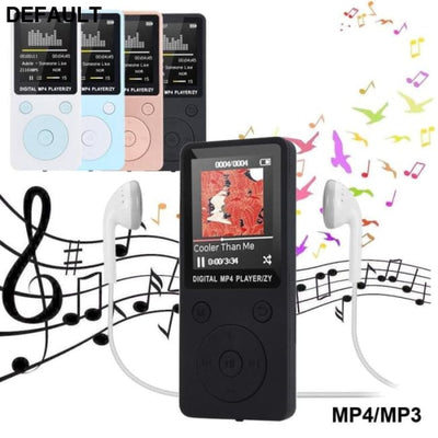 Woman Day Gift Portable MP4 Lossless Sound Music Player FM Recorder Walkman Mini Support MP3 Recording Other / Pink