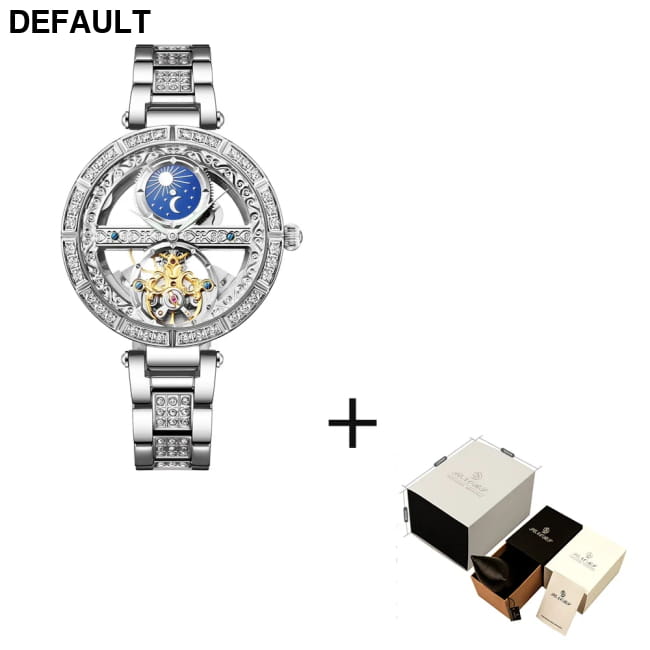 Woman Watch Ladies Clock Luxury Fashion Female Mechanical Silver With box Women Watches Best Selling Products