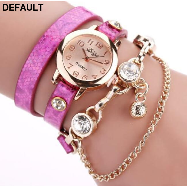 women bracelet wrist watches Purple Bracelets