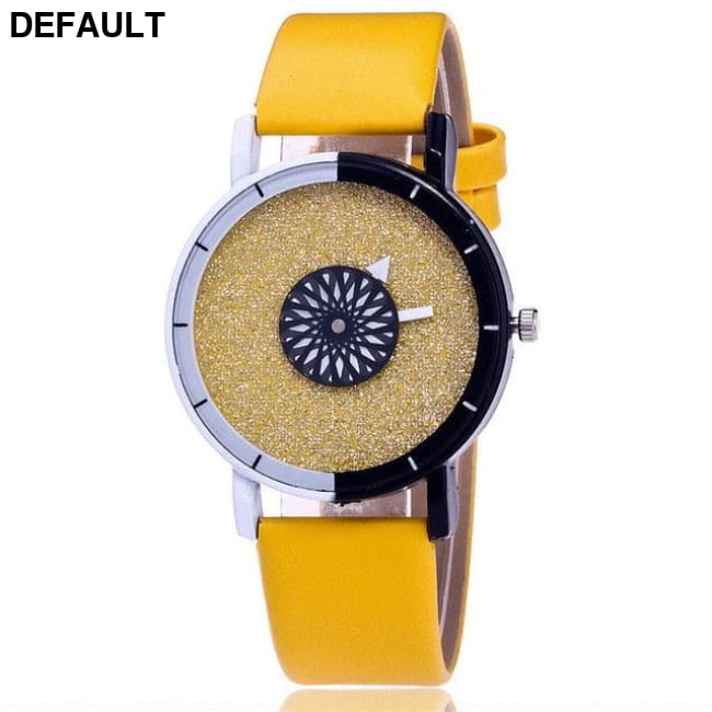 Women Men Quartz Watch Yellow Watches Best Selling Products