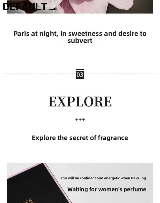 Women Perfume High Quality Classic Elegant Eau De Parfum Long Lasting Floral Woody Scents Exquisite Fragrance Trio