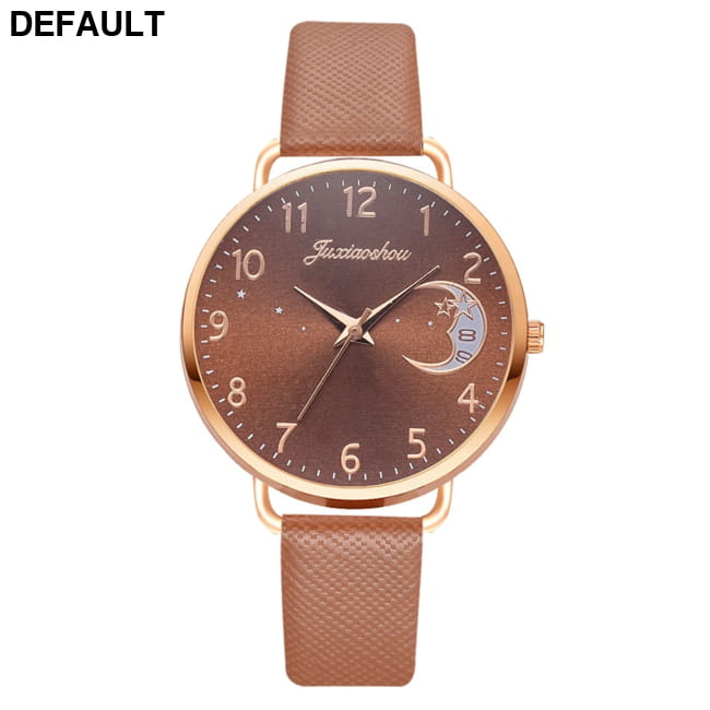 Women Watches Luxury Leather Band Watch Dress Clock Lady Brown / Only Best Selling Products