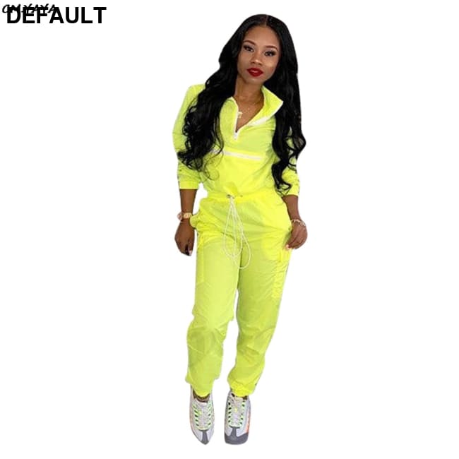 Women zip up neck long sleeve short trench safari pants suits two pieces set Jumpsuits & Rompers Best Selling Products