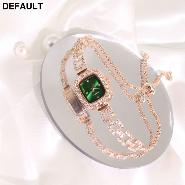 Women’s Quartz Watch Good-looking Rose Green Women Watches