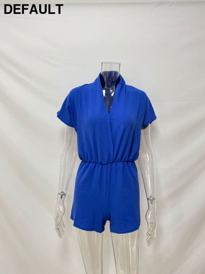 Women’s Solid Color And V-neck Slimming Jumpsuit Jumpsuits & Rompers Best Selling Products