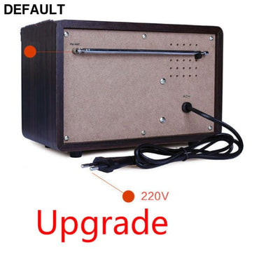 Wooden Old-Fashioned Semiconductor Home Bluetooth Radio Portable Radios Best Selling Products AM/FM