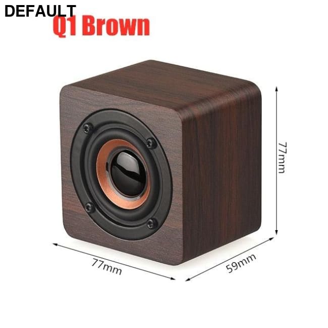 Wooden Soundbar Bluetooth Speaker Music Acoustic System 20W HIFI Stereo Surround LED Display Outdoor With FM Radio Q1