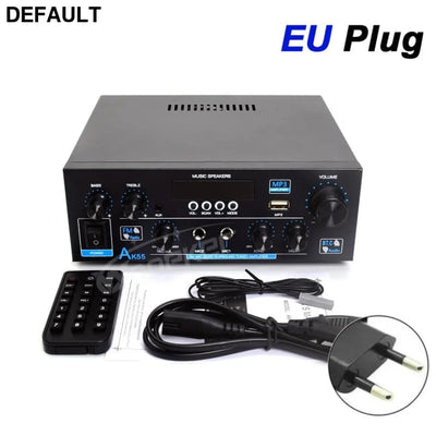 Woopker AK35/AK45/AK45 Pro/AK55 Digital Amplifier Bluetooth Sound 2 Channel HIFi FM USB Audio Amp For Home Car Karaoke