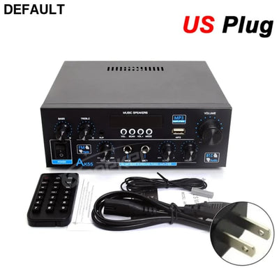 Woopker AK35/AK45/AK45 Pro/AK55 Digital Amplifier Bluetooth Sound 2 Channel HIFi FM USB Audio Amp For Home Car Karaoke