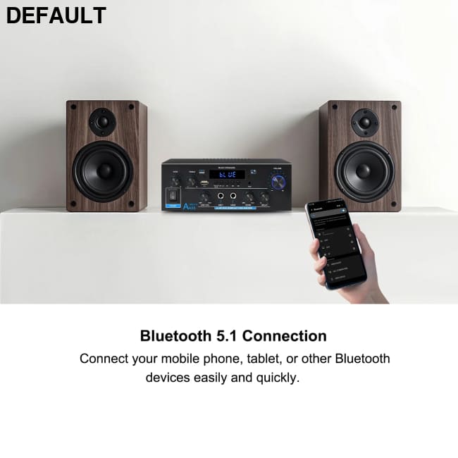 Woopker AK35/AK45/AK45 Pro/AK55 Digital Amplifier Bluetooth Sound 2 Channel HIFi FM USB Audio Amp For Home Car Karaoke