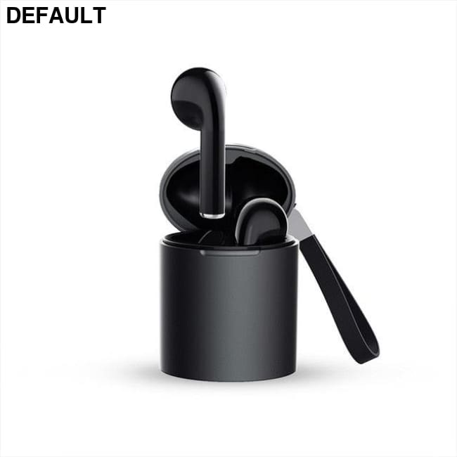 X10 V5.0 Bluetooth Auto Pairing Stereo Bass Earphone Wireless Touch Earbuds Headset Portable Strap Charge Case Black