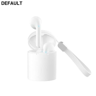 X10 V5.0 Bluetooth Auto Pairing Stereo Bass Earphone Wireless Touch Earbuds Headset Portable Strap Charge Case White