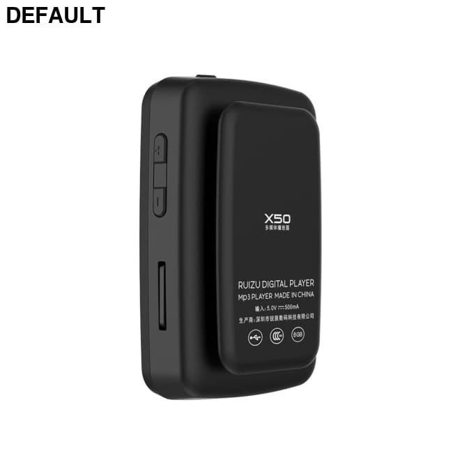 X50 Sport Bluetooth MP3 music player Recorder FM Radio Supprot SD Card Clip 8GB PK RUIZU X06 X18 X26 MP3/MP4/MP5