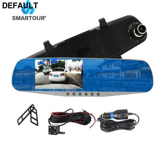 XH302 Smartour Car Dvr Recorder Camera Rearview Mirror Auto Dual Lens Video Dash Cam Registrator Camcorder 1080P Two