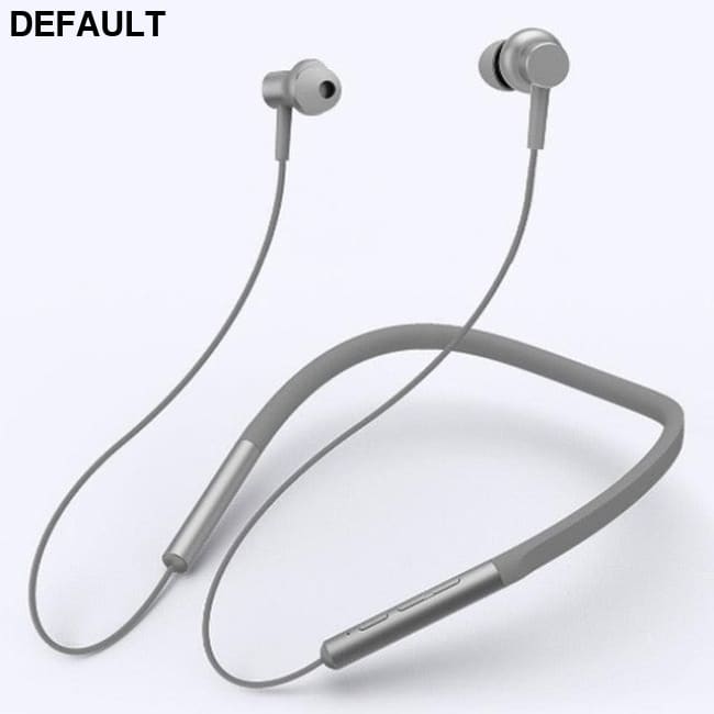 Xiaomi Bluetooth Collar Earphones Gray Wireless Headset Headphones & Headsets