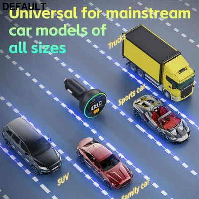 Xiaomi Car FM Transmitter Bluetooth 5.3 Handsfree Wireless Kit USB C Charger Auto Radio Fm Modulator Mp3 Player Adapter