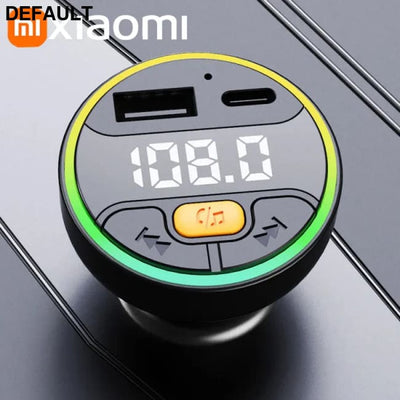 Xiaomi Car FM Transmitter Bluetooth 5.3 Handsfree Wireless Kit USB C Charger Auto Radio Fm Modulator Mp3 Player Adapter