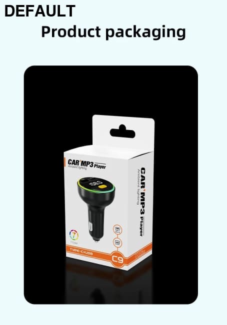 Xiaomi Car FM Transmitter Bluetooth 5.3 Handsfree Wireless Kit USB C Charger Auto Radio Fm Modulator Mp3 Player Adapter