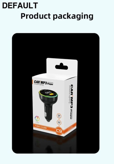 Xiaomi Car FM Transmitter Bluetooth 5.3 Handsfree Wireless Kit USB C Charger Auto Radio Fm Modulator Mp3 Player Adapter