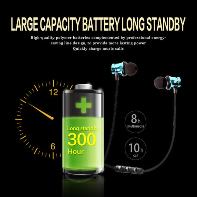 XT-11 Magnetic Bluetooth Earphone V4.2 Stereo Sports Wireless Headset