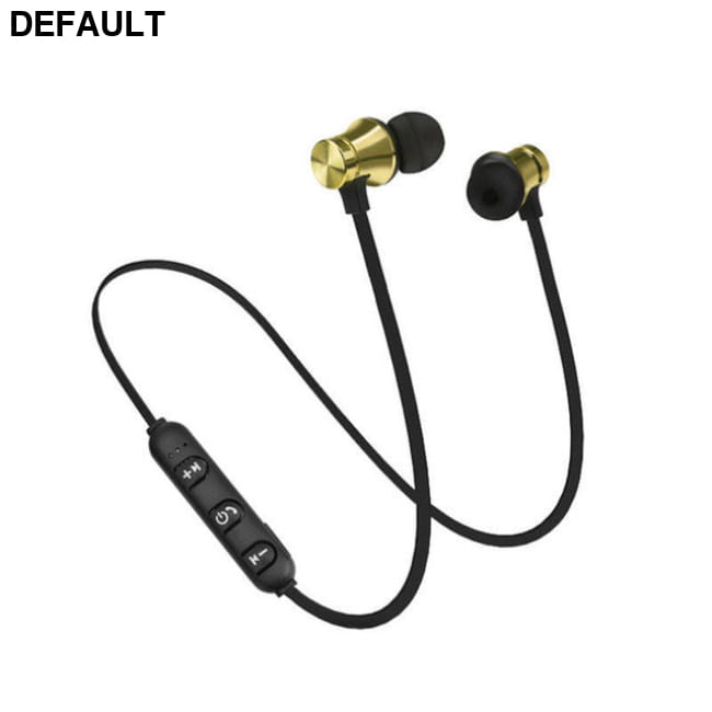 XT-11 Magnetic Bluetooth Earphone V4.2 Stereo Sports Gold Wireless Headset