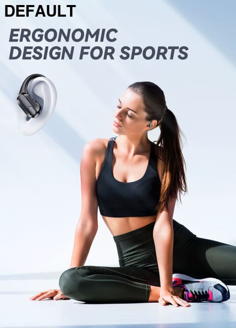 XT80 over the ear wireless Bluetooth earphones with ultra long battery life sports noise reduction TWS black Mini