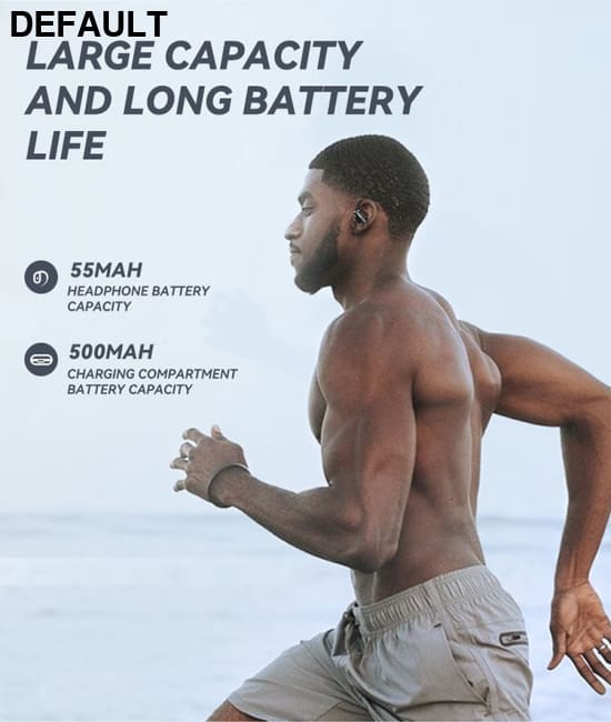 XT80 over the ear wireless Bluetooth earphones with ultra long battery life sports noise reduction TWS black Mini